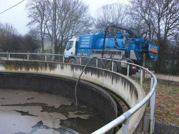 Travaux d'entretien d'assainissements autonomes Chagny