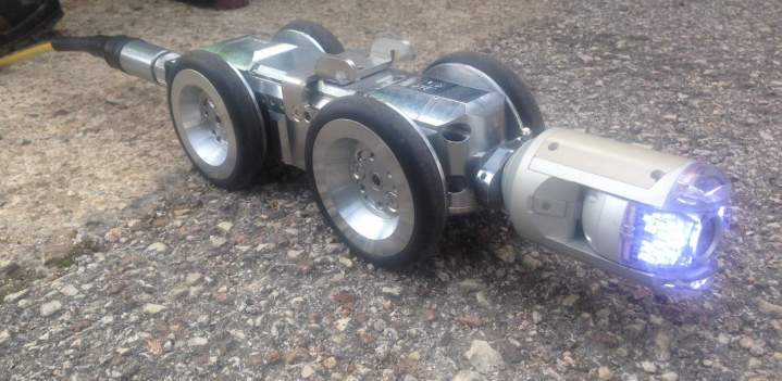 Engin d'inspection canalisation Chagny