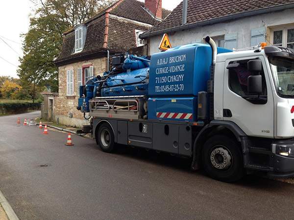 Travaux d'entretien d'assainissements autonomes Chagny