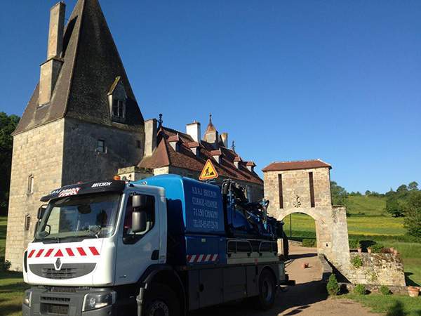 Entretien d'assainissements autonomes Chagny